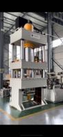 Presse hydraulique automatique à quatre colonnes et trois poutres de 315 tonnes avec commande PLC pour la fabrication de plaques de réservoirs d'eau de construction 380V