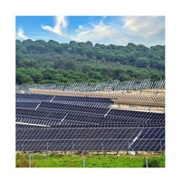 Système de montage au sol pour panneaux solaires photovoltaïques en aluminium haute résistance et durable
