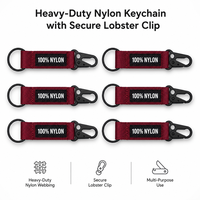 Lanière porte-clés kangourou en PVC écologique avec système de sécurité détachable pour scanner d'entrepôt, cadeau promotionnel personnalisé, mini, esthétique