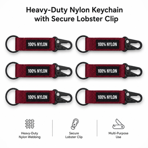 Laccetto Portachiavi a <span class=keywords><strong>Canguro</strong></span> per Scanner da Magazzino, in PVC Ecologico, con Chiusura di Sicurezza, Regalo Promozionale Personalizzato, Mini Estetico - Product Image 3