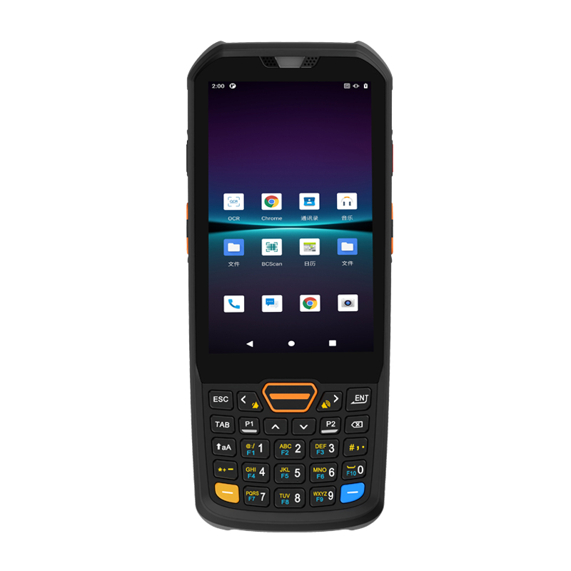 Android 11.0 Komputer Genggam PDA Industri Seluler IP68 Rugged NFC 4G WiFi GPS Perangkat PDA untuk Manajemen Persediaan Gudang