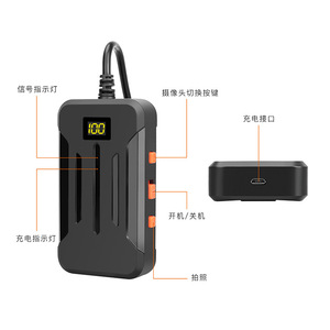 Integrated Wifi Box Pipe Endoscope 5Mp Dual Lens Industrial Camera With Led Light For Pipeline Inspection - Product Image 1