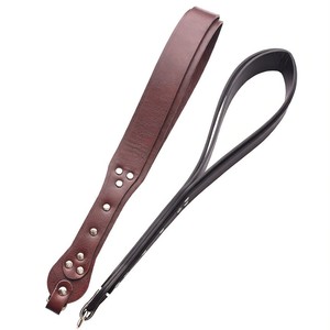Fouet d'entraînement équestre en cuir PU noir couleur café pour l'équitation et les fournitures d'entraînement des animaux de compagnie - Product Image 5
