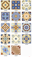 Carreaux muraux faits à la main de Foshan Guangzhou, en divers motifs et couleurs, pour les applications dans les halls, salles de bain, salles à manger, villas, centres commerciaux et écoles