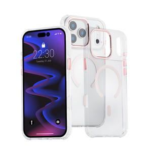 Funda Protectora KingSoul Transparente Antigolpes Serie PC+TPU con Electrochapado, Protección 360° para Negocios, Disipación de Calor, Teclas Laterales Metálicas - Product Image 4