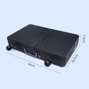 Máquina de juego de Arcade portátil de 10 pulgadas con doble tapa Nostalgia Fighting Moonlight Treasure Box Home Rocker Handle Idioma inglés - Product Image 1