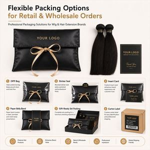 Bolsa de Regalo de Satén con Estampado Metálico Opulento, Cinta Personalizada para Embalaje de Regalos Reutilizable y Duradero, Experiencia de Desempaquetado Definitiva - Product Image 5