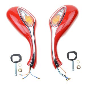 GY6 <span class=keywords><strong>50cc</strong></span> 80 125 150 250 Rétroviseur latéral de 8mm pour scooters et motos avec clignotant - Product Image 2