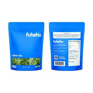 Logotipo personalizado huecograbado impreso resistente a la humedad Mylar soporte bolsa cremallera superior papel de aluminio para té aperitivos dulces Sushi embalaje - Product Image 4