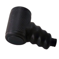 Connecteur coaxial RF à angle droit de type N 1/4'' avec protection de câble coaxial super flexible et manchons de protection en caoutchouc tressé