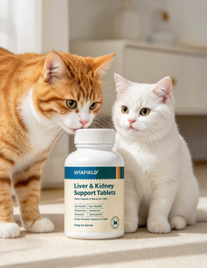 OEM ODM VITAFIELD <strong>Cat</strong> Liver &amp; Kidney Support Tablets with Lactoferrin &amp; Multivitamins for Hepatic <strong>Renal</strong> Care and Immune Support - Product Image 5