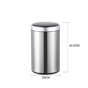SY Nuevo Diseño Moderno, <span class=keywords><strong>Cubo</strong></span> <span class=keywords><strong>de</strong></span> <span class=keywords><strong>Basura</strong></span> Redondo <span class=keywords><strong>de</strong></span> Acero Inoxidable <span class=keywords><strong>de</strong></span> 50L 70L <span class=keywords><strong>con</strong></span> Sensor <span class=keywords><strong>de</strong></span> Mano para el Hogar - Product Image 2