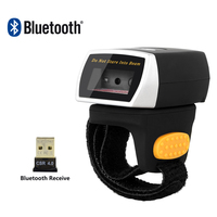 NETUM Factory Finger Ring Blue Tooth 2D Qr Code Scanner Mini Scanner de codes à barres industriels sans fil
