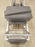 Reformer Pilates Classique en Aluminium avec Demi-Tourneuse, Machine d'Entraînement Complet du Corps Tout-en-un pour Studio et Rééducation