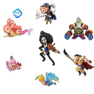 โมเดลฟิกเกอร์วันพีซ ลูฟี่ โซโล มิฮอว์ก ไวท์เบียร์ด ของสะสม ตกแต่งกล่องของขวัญ ตกแต่งรถยนต์ - Product Image 3