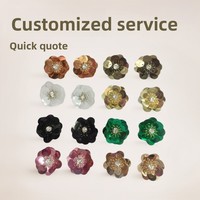 Vente directe usine – Accessoires de décoration faits main en perles et sequins pour chaussures, chapeaux, sacs et vêtements (DIY)