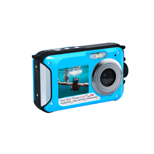 Cámara de Acción Sumergible de Doble Pantalla, Cámara Digital para Vlogs Subacuáticos para Estudiantes, Cámara de Buceo para Principiantes, Grabadora de Vlogs de Buceo - Product Image 2