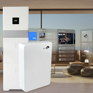 Système d'énergie à batterie lithium-fer empilable <span class=keywords><strong>48V</strong></span> 51.2V 5-30kWh avec onduleur monté en rack à haute efficacité <span class=keywords><strong>LIon</strong></span> Pack - Product Image 4