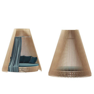 Luxe Resort tous temps plage <span class=keywords><strong>salon</strong></span> Patio extérieur auvent meubles piscine réglable loisirs lit moderne hôtel étanche Daybed - Product Image 6