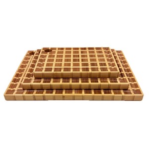 Bamboo <b>Stand</b> Up Cutting Board 3 Piece Set Rectangle Kitchen Chopping Block For <b>Vegetable</b> Fruit Home Use - Product Image 1