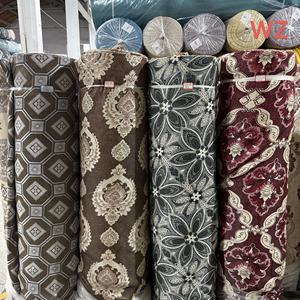 Haute Qualité Polyester Jacquard Rideau <span class=keywords><strong>Tissu</strong></span> Salon Rembourrage <span class=keywords><strong>Tissu</strong></span> Fabricant Liquidation Vente - Product Image 4