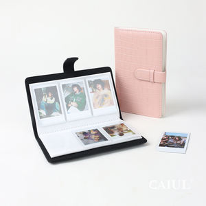 Instax-mini álbum de fotos con patrón de cocodrilo, carpeta de libro personalizada mate, Topllader PU, 7 + 8 9 11 flim, 2022 - Product Image 1