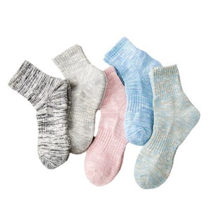 Zhuji Women's Crew <b>Socks</b> Thickened Terry Sole Cotton Anti-Bacterial Autumn <b>Winter</b> Casual <b>Socks</b> - Product Image 5