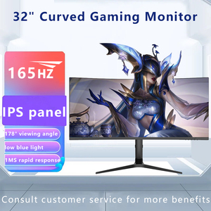 <span class=keywords><strong>Moniteur</strong></span> de Jeu Incurvé Haute Qualité de 34 Pouces, 4K <span class=keywords><strong>144Hz</strong></span> 165Hz, Base Élévatrice, sans Cadre - Product Image 2