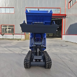 Minidumper Cingolato Diesel Idraulico da 1000 kg per Lavori di Movimento Terra con Benna <span class=keywords><strong>Ribaltabile</strong></span> - Vendita all'Ingrosso - Product Image 3