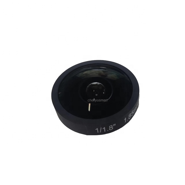 1/1.7" 1/2" 1/2.5" 1.85mm 12MP 185 Degree Fisheye Panoramic Camera Lens1.85mm 12MP M12 Mount
