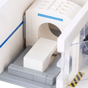 Moc4052 bệnh viện thành phố loạt CT phòng với 2 máy tính mô hình tự làm giáo dục xây dựng khối quà tặng đồ chơi cho trẻ em 255pcs - Product Image 3