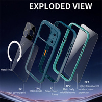 Étui étanche série Mars 2027 bleu lac pour iPhone 17 Pro 18 Pro Max Redpepper, protection contre les chutes étanches à 2 mètres, 1,5M