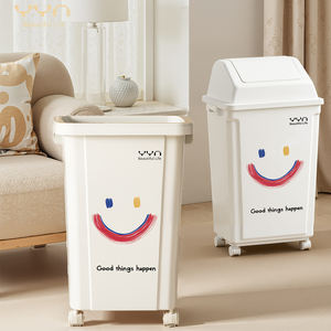 YYN - <span class=keywords><strong>Cubo</strong></span> de <span class=keywords><strong>Basura</strong></span> de <span class=keywords><strong>100</strong></span> <span class=keywords><strong>Litros</strong></span> para Cocina y Baño, Artículo Esencial para el Hogar, <span class=keywords><strong>Cubo</strong></span> de <span class=keywords><strong>Basura</strong></span> de Plástico con Tapa para Limpiar y Separar la <span class=keywords><strong>Basura</strong></span> - Product Image 1