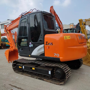 Vente de liquidation! Mini excavatrice sur chenilles HITACHI ZX70 de 7 tonnes utilisée pour le moteur d'aménagement paysager résidentiel de travaux agricoles - Product Image 3