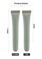 Logo personnalisé 5ml 10ml tube à presser doux mini brillant à lèvres emballage cosmétique pour baume à lèvres lotion rouge à lèvres vide capacité du tube 10g