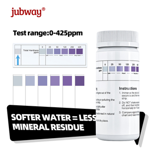 Bandelettes <span class=keywords><strong>de</strong></span> test d'<span class=keywords><strong>eau</strong></span> potable en gros pour <span class=keywords><strong>la</strong></span> <span class=keywords><strong>dureté</strong></span> totale, le chlore libre et le pH, modèle SZ31, 100 bandelettes/flacon - Product Image 4