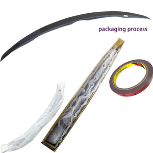 For Q50 Q50S Q50L Style Carbon Fiber <b>Rear</b> <b>Spoiler</b> Trunk Wing 2013-2023 - Product Image 6