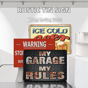 <span class=keywords><strong>Plaque</strong></span> rectangulaire en métal <span class=keywords><strong>aluminium</strong></span> rustique personnalisée en vrac avec impression UV, couleur et taille personnalisées <span class=keywords><strong>pour</strong></span> la décoration murale de la salle de bureau, de la salle de jeux ou de la fête nationale - Product Image 2