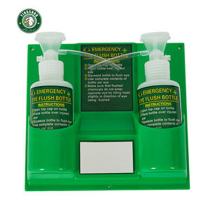 Venta al Por Mayor de Estación de Lavado de Ojos Portátil de Pared con Botella de Lavado de Ojos de Emergencia de 500 ml, Espejo y Kit Médico de Emergencia - Product Image 3