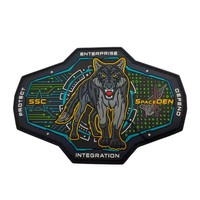 Écussons PVC personnalisés pour vêtements, badges de marque en relief, patchs en caoutchouc PVC 2D 3D avec fermeture auto-agrippante