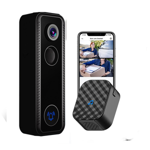 Vidéophone intelligent 3MP 1080P HD WiFi Détection de mouvement IP65 Étanche Audio bidirectionnel Application Cloudedge Garantie de 2 ans Sans fil - Product Image 1
