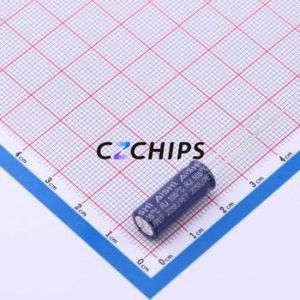 Condensador Electrolítico de Aluminio de Montaje Pasante ERJ1VM471F20OT, Componente de Montaje Pasante (THT), D8xL20mm 470uF 20% 35V 3.5mm - Product Image 2