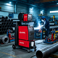 Machine à souder MIG semi-automatique numérique à haute efficacité 500A, à fil fourré et solide, avec technologie IGBT, bobine de fil de 15 kg, PULSEMIG500D