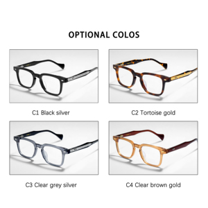 Okw6001 cao rõ ràng kính quang học Trọng lượng nhẹ bền hợp thời trang phong cách cổ điển unisex người đàn ông Phụ nữ cổ điển kính quang học khung - Product Image 5