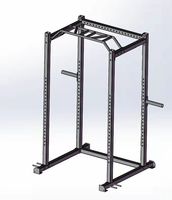 Support de musculation réglable, meuble de Fitness pour crossfit, lever de poids, Cage de puissance