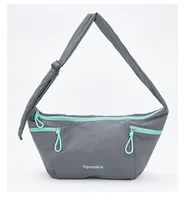 Sac banane en nylon imperméable pour homme, nouvelle mode, décontracté, pour voyage, sac de taille bandoulière