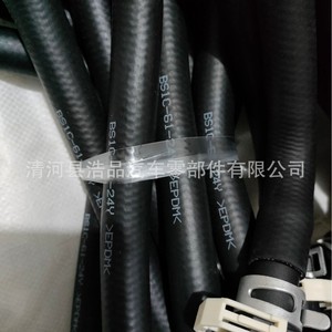 Conector de Ducto de Calefacción para Mazda, Conector de Manguera Automotriz de Goma Resistente a Altas Temperaturas, Negro - Product Image 4