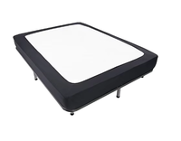 Protège-matelas et jupe de lit en microfibre Bestfeather Classic US pour hôtels, motels, resorts et gîtes – Housse ajustée pour sommier à ressorts
