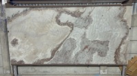 Plaque de pierre translucide blanche S de Flatstone Designs, carrelage de sol sûr, finition douce et lumineuse, rétroéclairée, pour la décoration intérieure des murs et plafonds