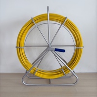 Bande de poisson flexible en fibre de verre avec revêtement pour une traction de fil protégée et efficace